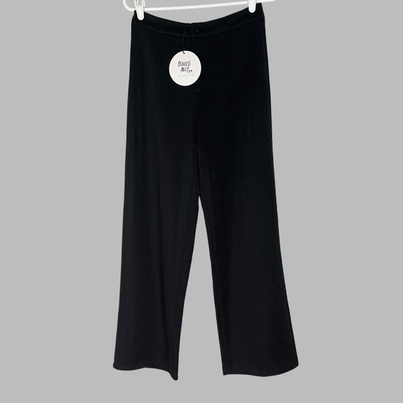 NWT Princess Polly Black glitter Croft pants - Picture 10 of 16